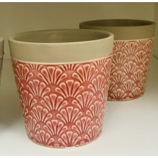 Vaso Decorativo Cerâmica Rosa